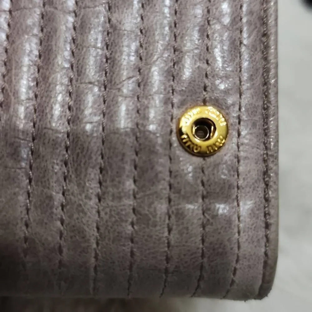 Miu Miu Continental Long Wallet